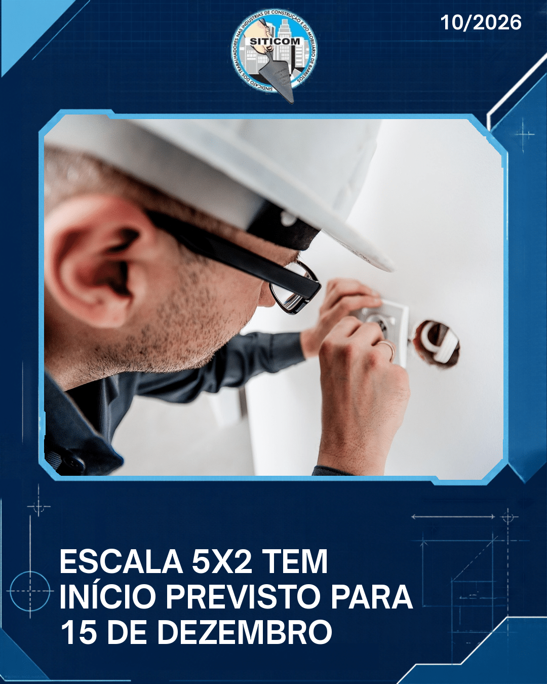 Escala 5×2 tem início previsto para 15 de dezembro